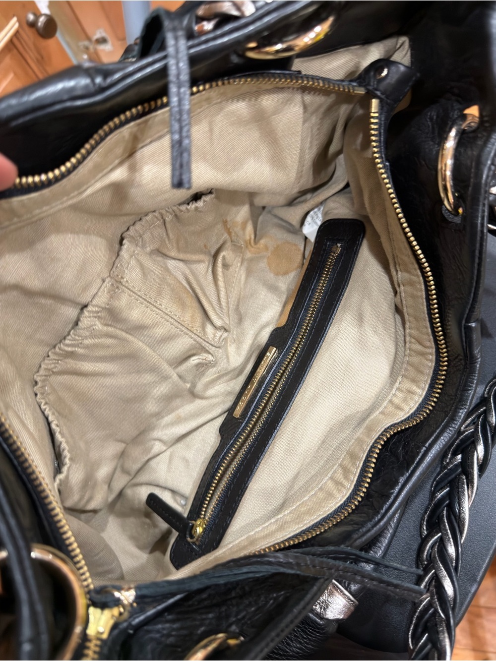 Elliott Lucca black Leather Hobo Bag - Picture 12 of 12